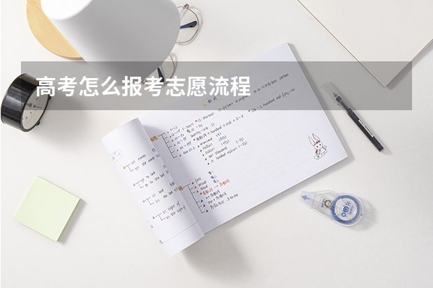高考怎么报考志愿流程