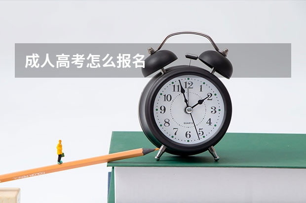 成人高考怎么报名