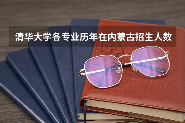 清华大学各专业历年在内蒙古招生人数是多少