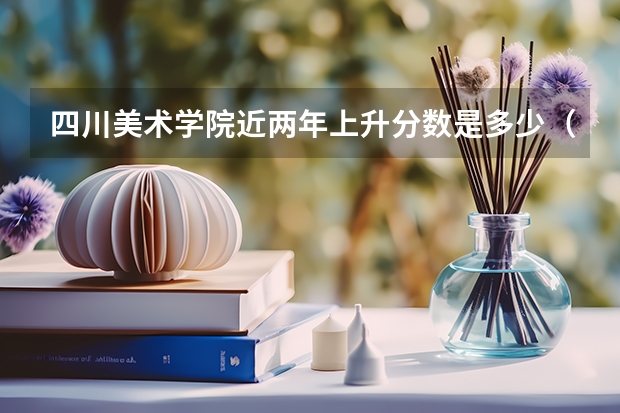 四川美术学院近两年上升分数是多少（本科）