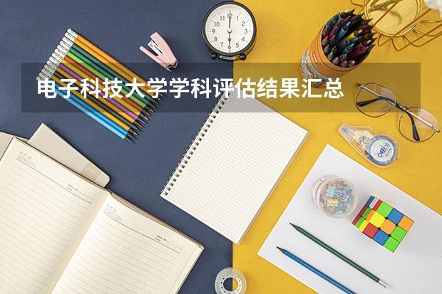 电子科技大学学科评估结果汇总