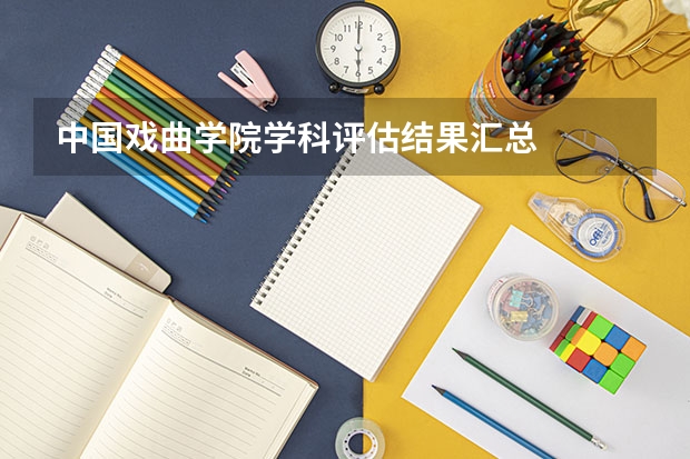 中国戏曲学院学科评估结果汇总