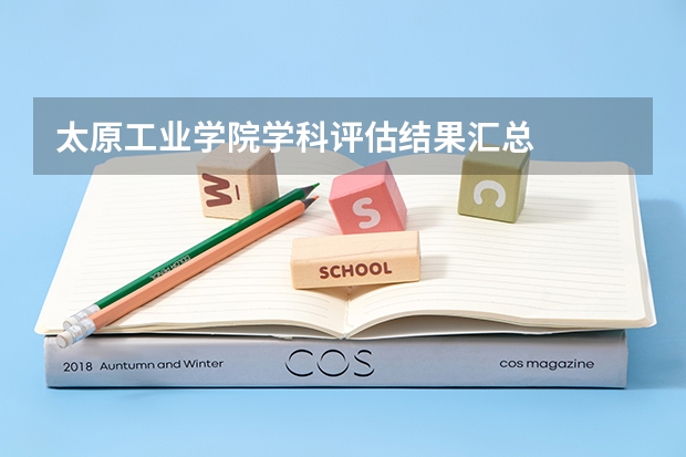 太原工业学院学科评估结果汇总