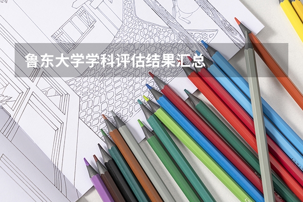 鲁东大学学科评估结果汇总