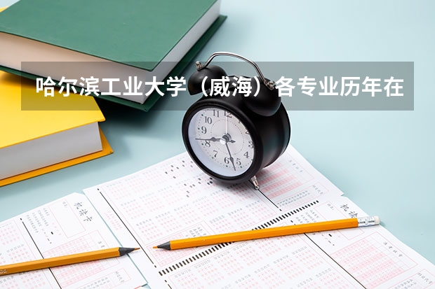 哈尔滨工业大学（威海）各专业历年在吉林招生人数是多少