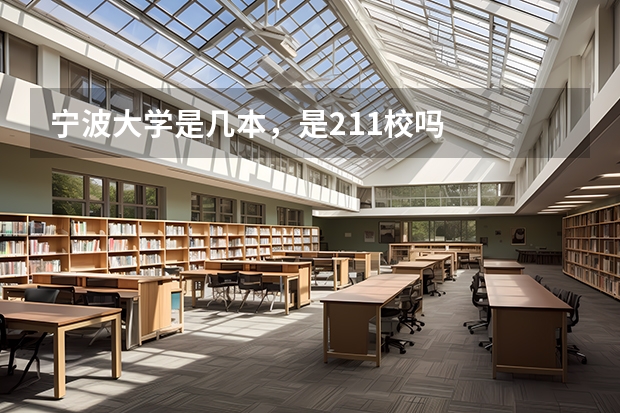 宁波大学是几本，是211校吗