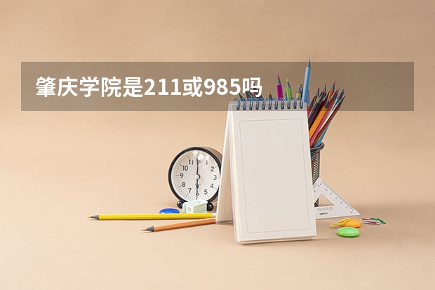 肇庆学院是211或985吗
