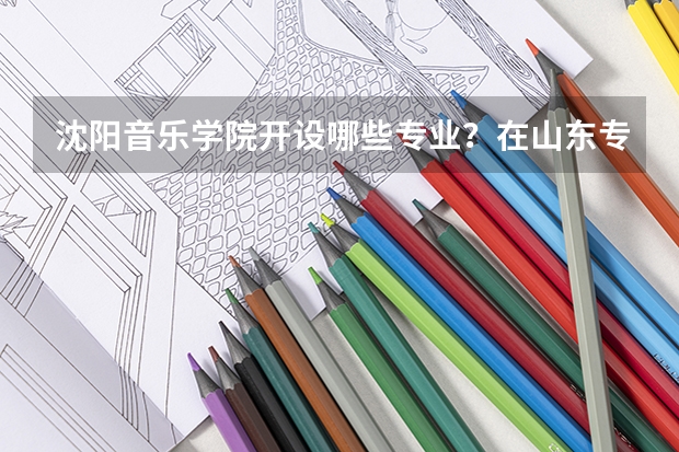 沈阳音乐学院开设哪些专业？在山东专业录取分数线是多少