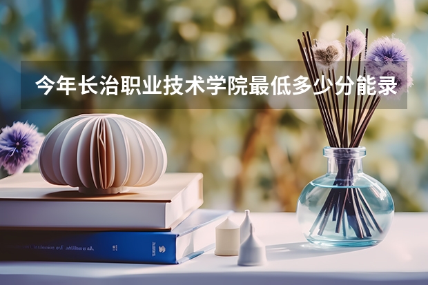 今年长治职业技术学院最低多少分能录取 山西历年录取分数线
