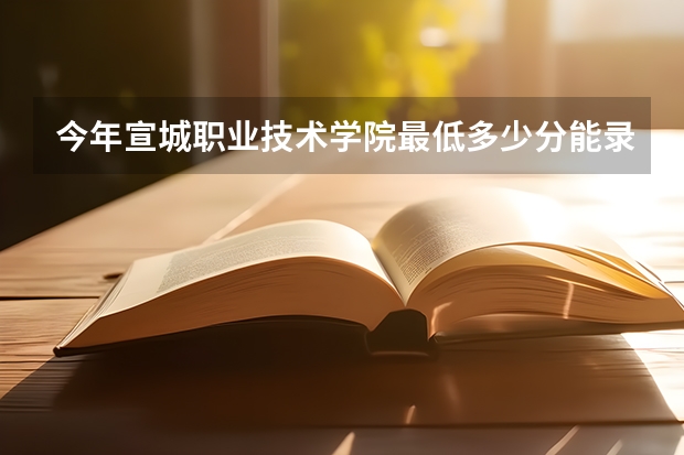 今年宣城职业技术学院最低多少分能录取 安徽历年录取分数线