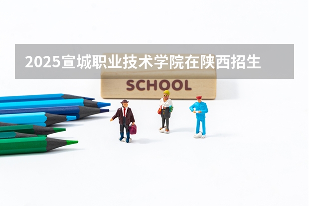 2025宣城职业技术学院在陕西招生计划一览表