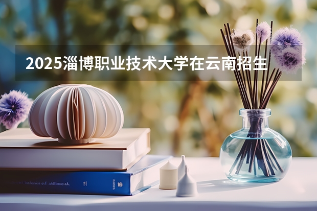 2025淄博职业技术大学在云南招生计划一览表