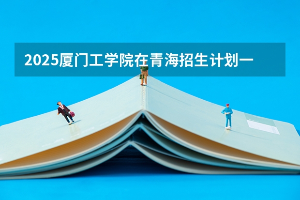 2025厦门工学院在青海招生计划一览表