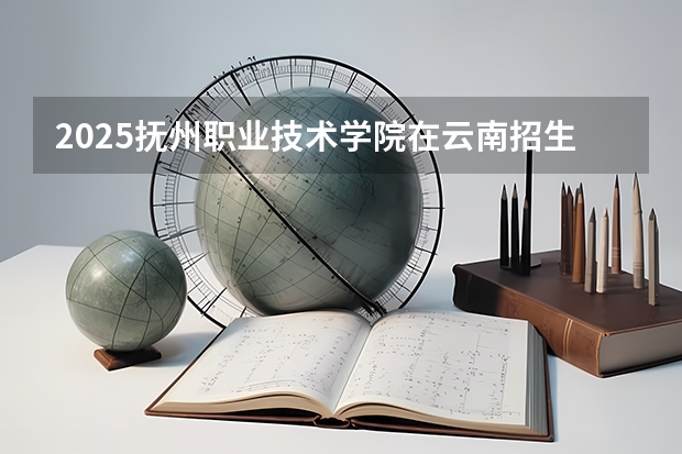 2025抚州职业技术学院在云南招生计划一览表