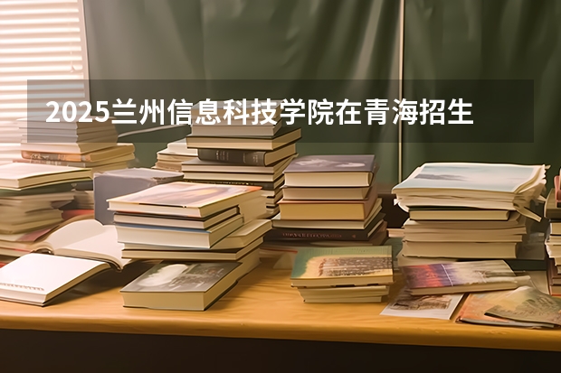 2025兰州信息科技学院在青海招生计划一览表