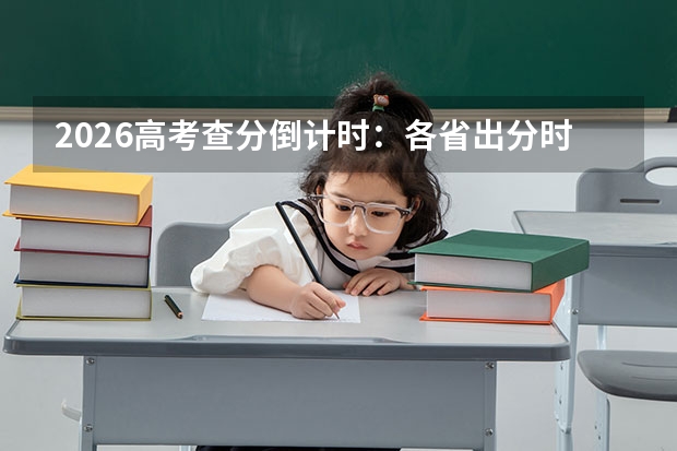 2026高考查分倒计时：各省出分时间表、查分渠道及注意事项