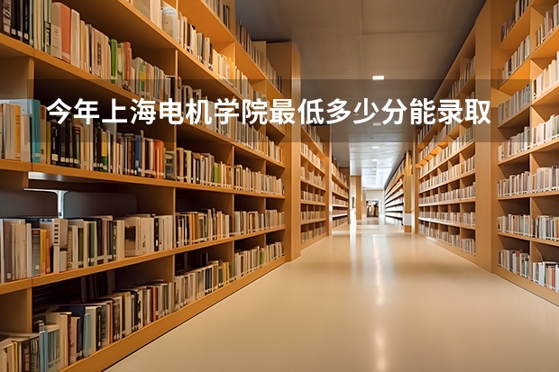 今年上海电机学院最低多少分能录取 上海历年录取分数线
