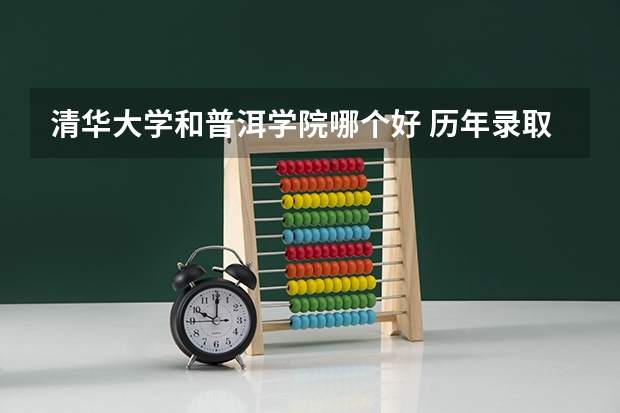 清华大学和普洱学院哪个好 历年录取分数线对比