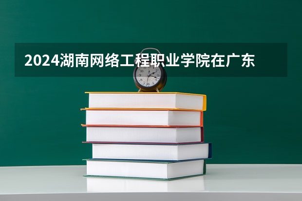 2024湖南网络工程职业学院在广东招生计划表