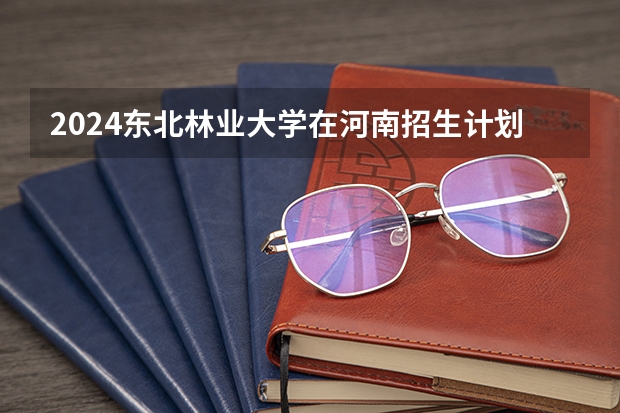 2024东北林业大学在河南招生计划表