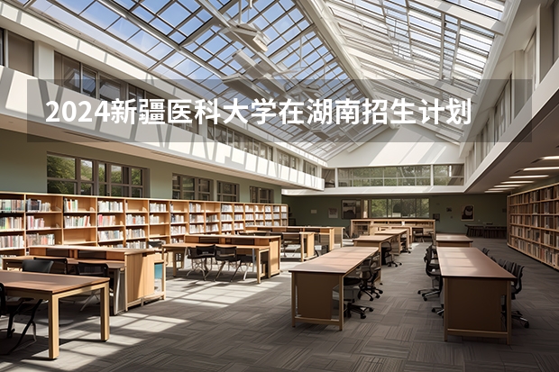 2024新疆医科大学在湖南招生计划表