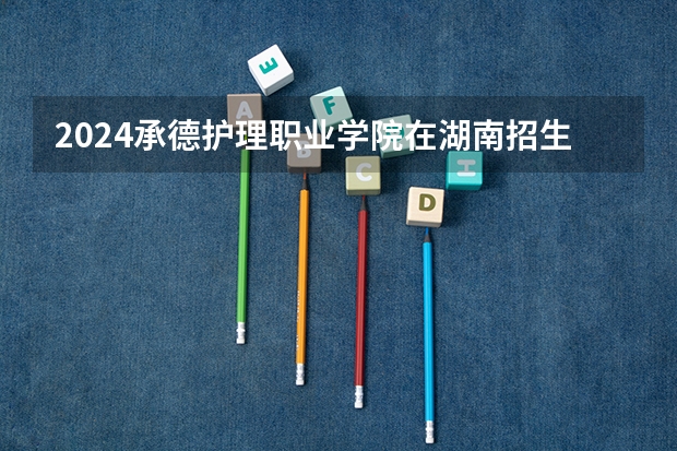 2024承德护理职业学院在湖南招生计划表