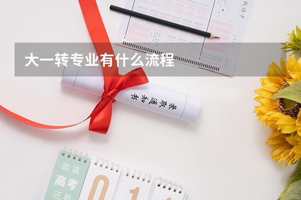 大一转专业有什么流程