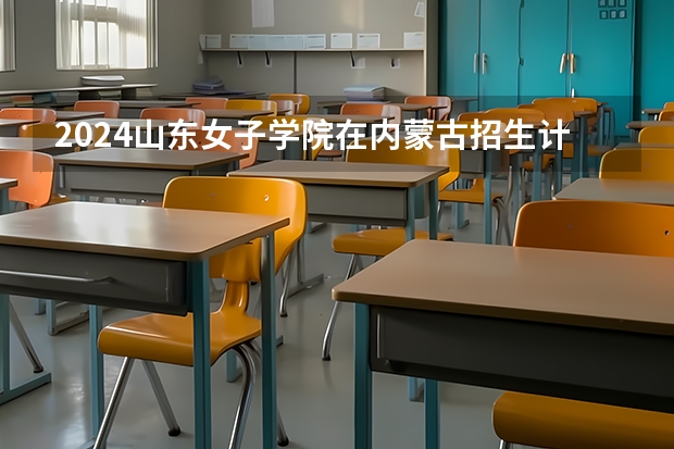 2024山东女子学院在内蒙古招生计划表