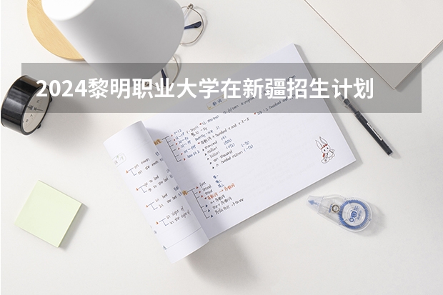 2024黎明职业大学在新疆招生计划表