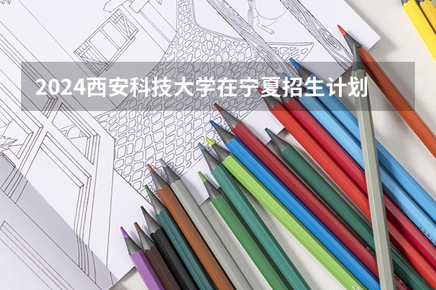 2024西安科技大学在宁夏招生计划表