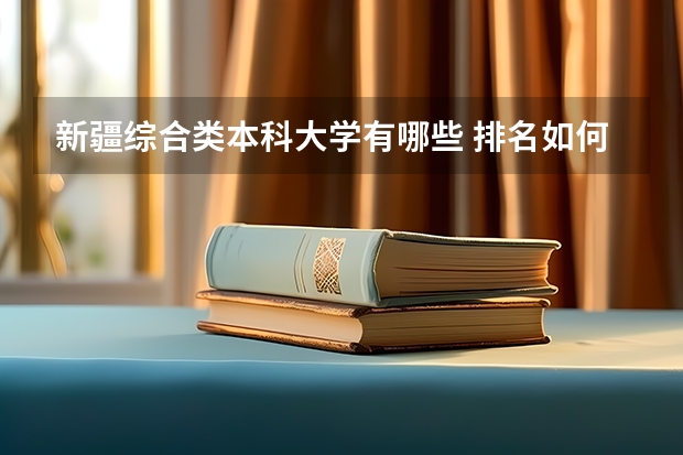 新疆综合类本科大学有哪些 排名如何