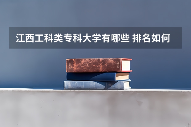 江西工科类专科大学有哪些 排名如何