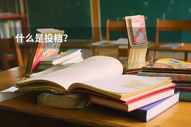 什么是投档？