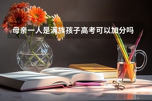 母亲一人是满族孩子高考可以加分吗