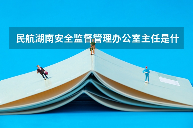 民航湖南安全监督管理办公室主任是什么级别的干部？