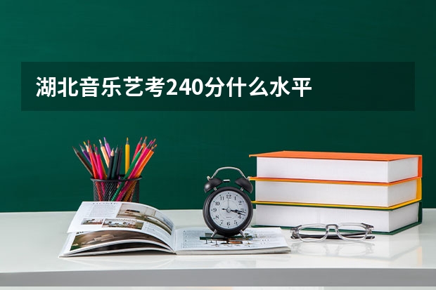 湖北音乐艺考240分什么水平