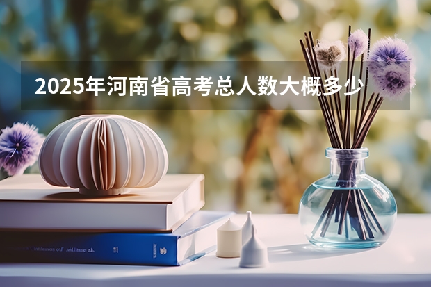 2025年河南省高考总人数大概多少?