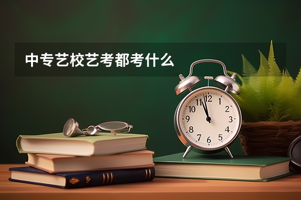 中专艺校艺考都考什么