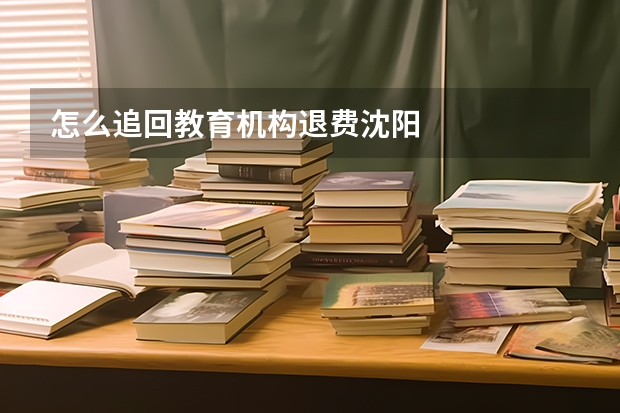 怎么追回教育机构退费沈阳