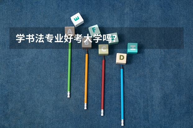 学书法专业好考大学吗？