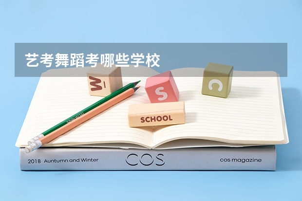 艺考舞蹈考哪些学校