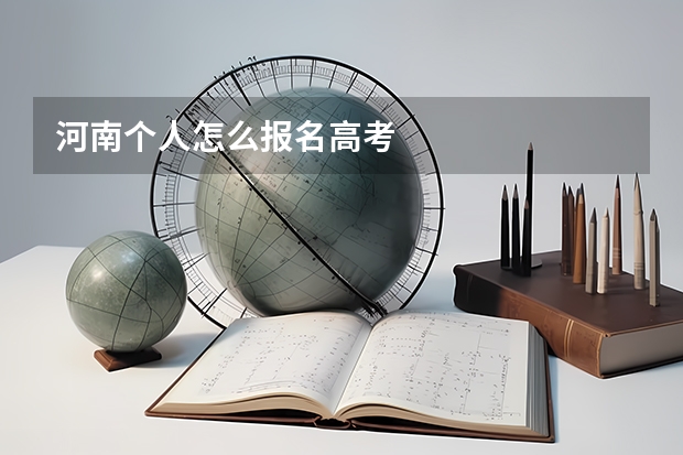 河南个人怎么报名高考