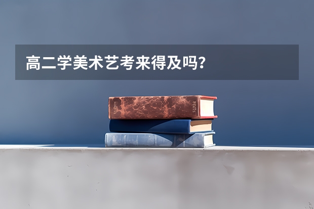 高二学美术艺考来得及吗？
