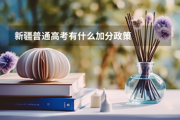 新疆普通高考有什么加分政策