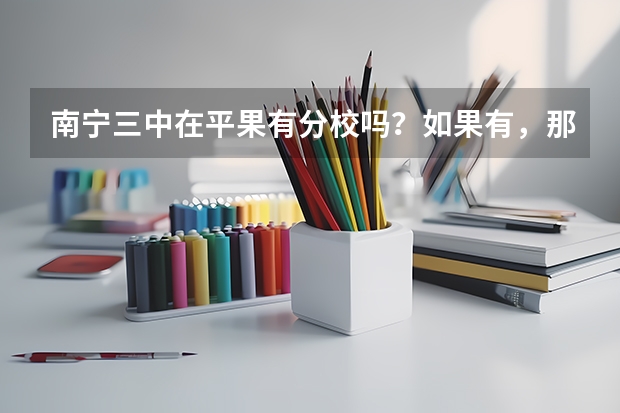 南宁三中在平果有分校吗？如果有，那里的师资怎么样？录取分数线多少（等级）？
