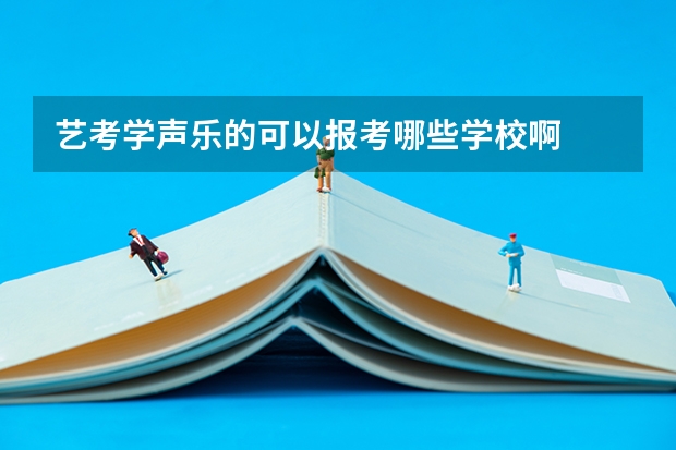 艺考学声乐的可以报考哪些学校啊