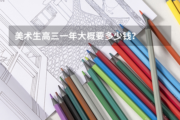 美术生高三一年大概要多少钱？