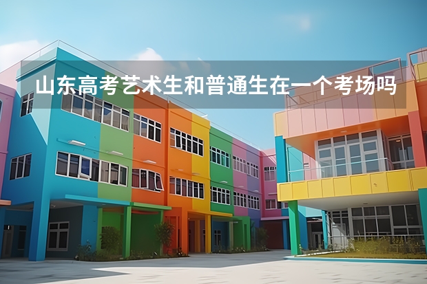山东高考艺术生和普通生在一个考场吗