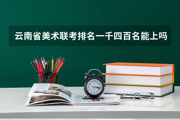 云南省美术联考排名一千四百名能上吗