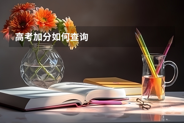 高考加分如何查询